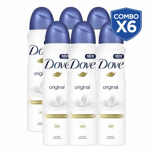 COMBO X6 - Dove Desodorante Antitranspirante X 150 ML