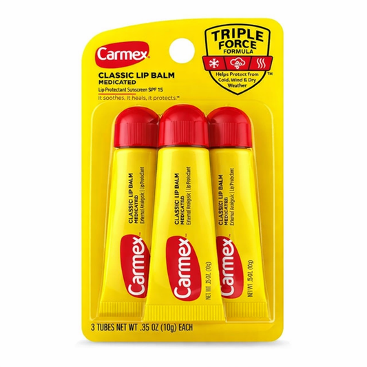 Carmex Balsamo Labial! Pack X 3 Original Usa