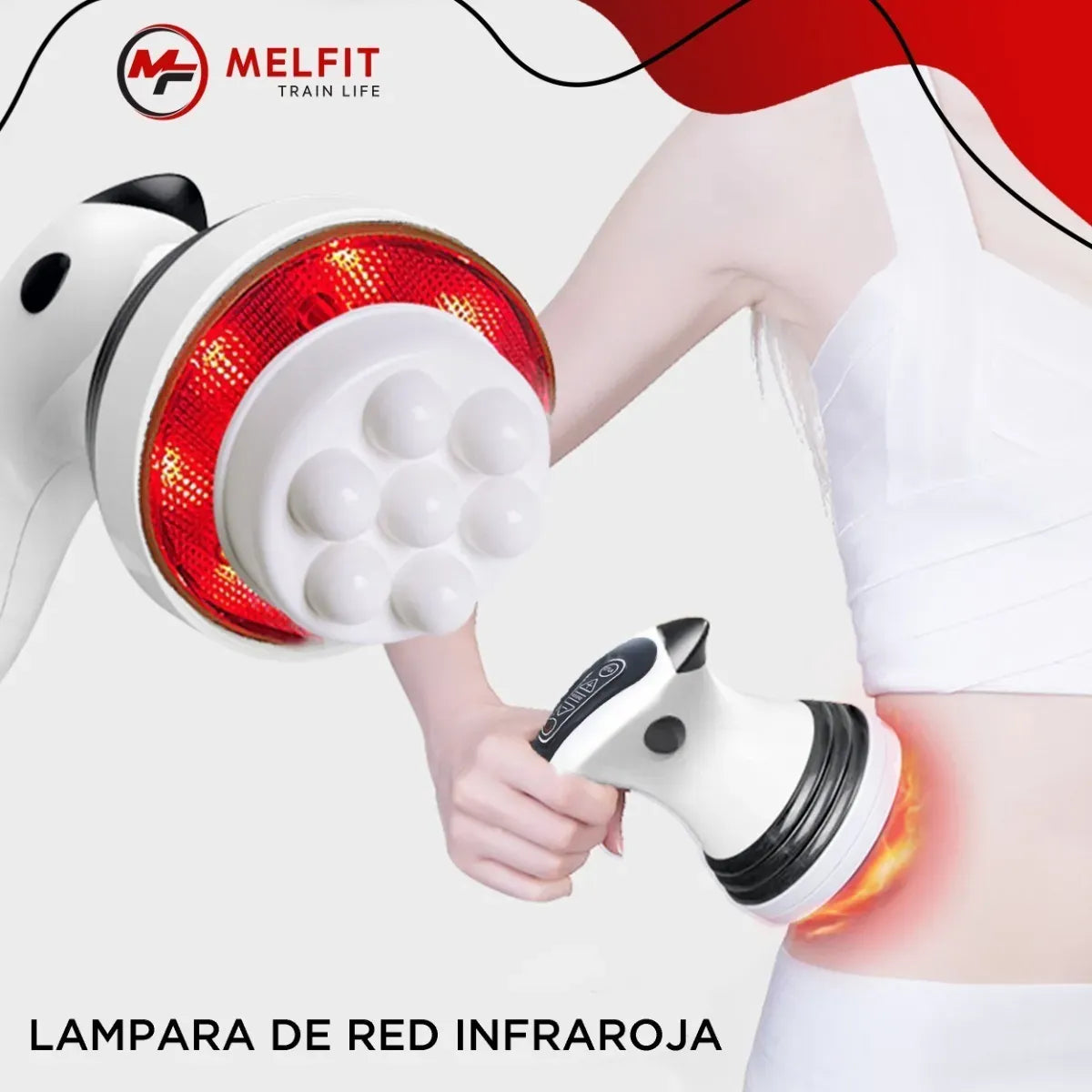 Masajeador Importado Multiuso Multi Corporal Melfit Anti Celulitis